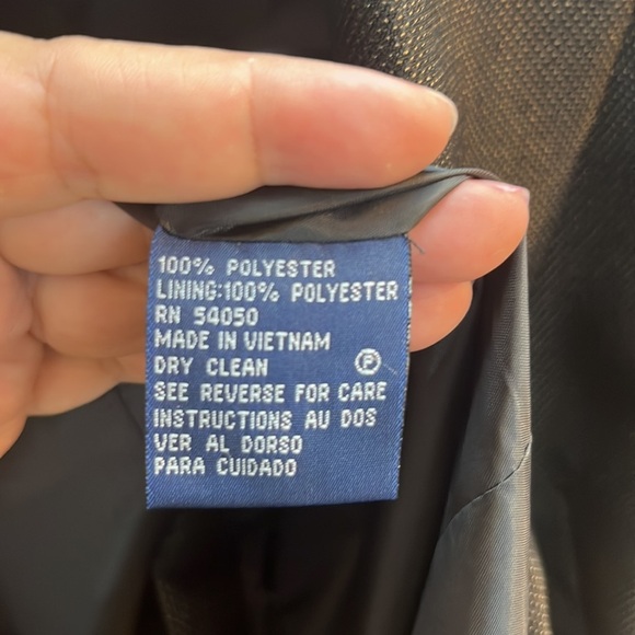 Evan-Picone Brownish Black Blazer Size 8 - Picture 8 of 8